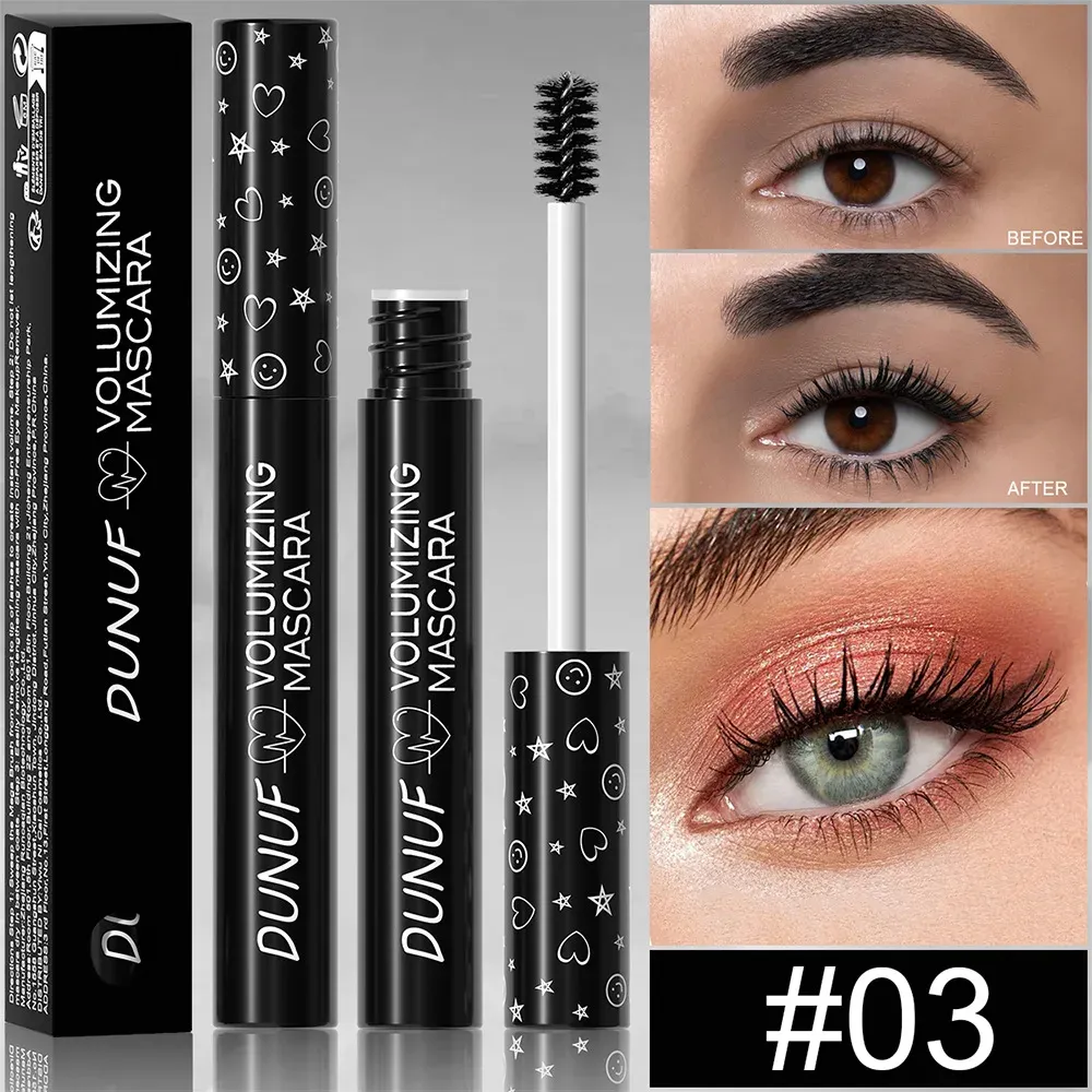 Mascara bouclé coloré, détail 6