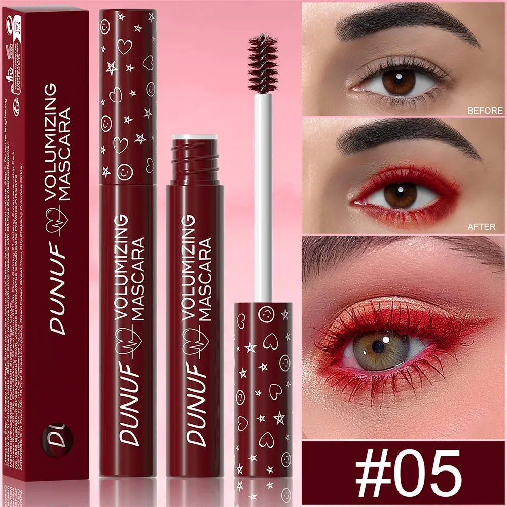 Mascara bouclé coloré, détail 8