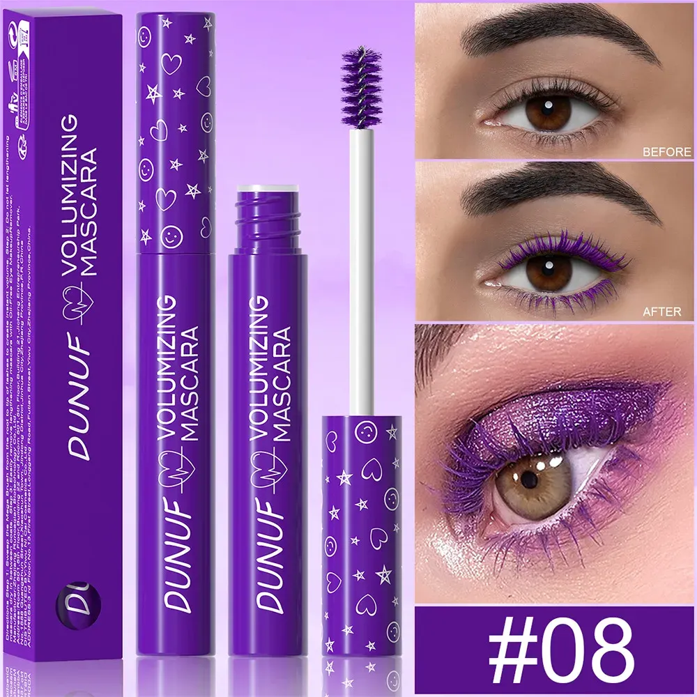 Mascara bouclé coloré, détail 11