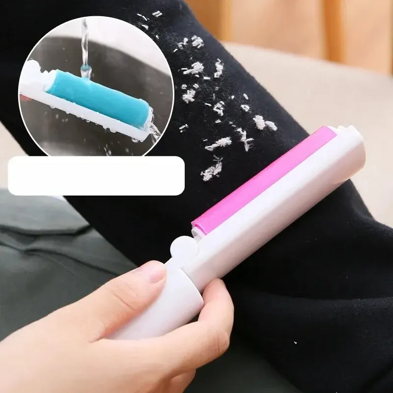 Rouleau collant pliable et lavable pour cheveux, peluches et poussière 3