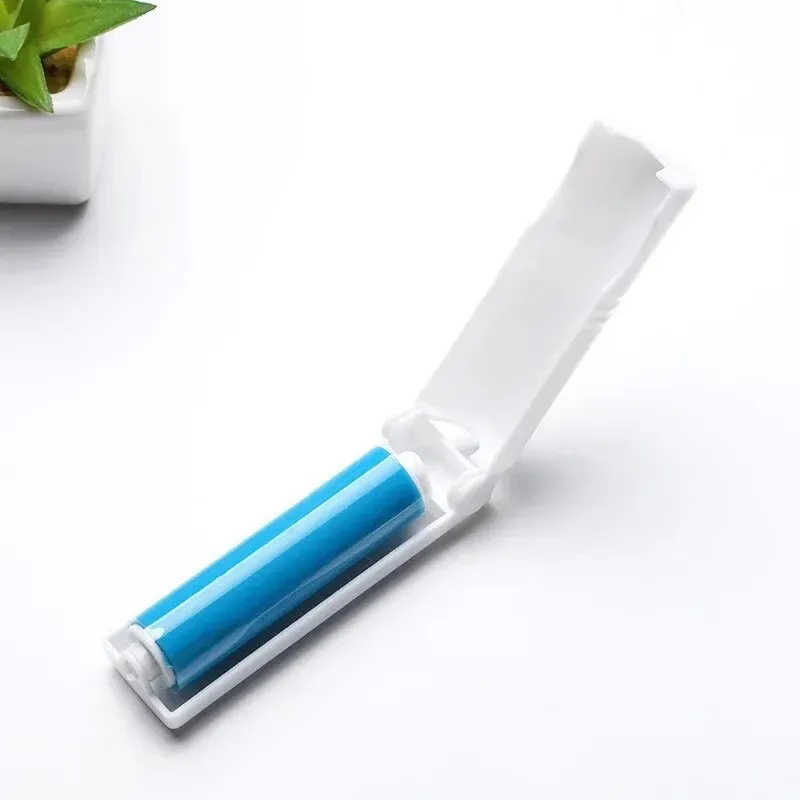 Rouleau collant pliable et lavable pour cheveux, peluches et poussière 8