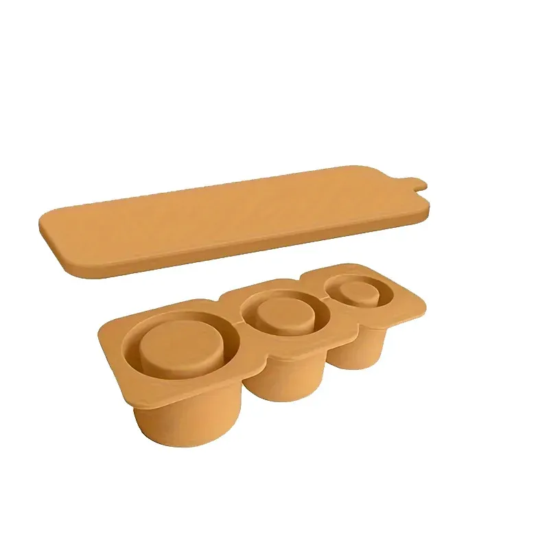 Plateau à glaçons en silicone à 3 grilles pour gobelet Stanley 30/40 oz, avec couvercle, réutilisable, pour boissons et café 9