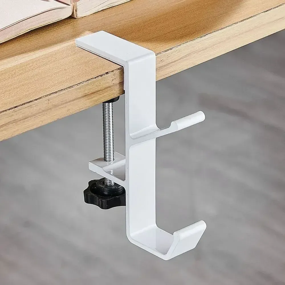 Support de casque multifonctionnel, support de rangement suspendu pour bureau compatible Sony et AirPods Max, sac de casque de jeu, support métallique universel 7