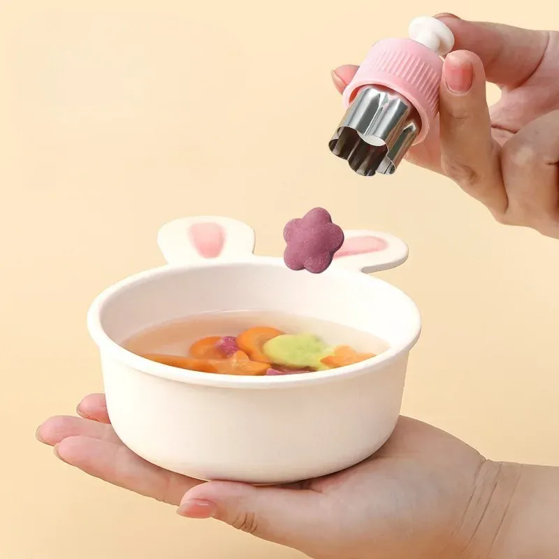 Ensemble d'emporte-pièces pour fruits et légumes pour enfants, idéal pour boîte à Bento et décoration de biscuits 4
