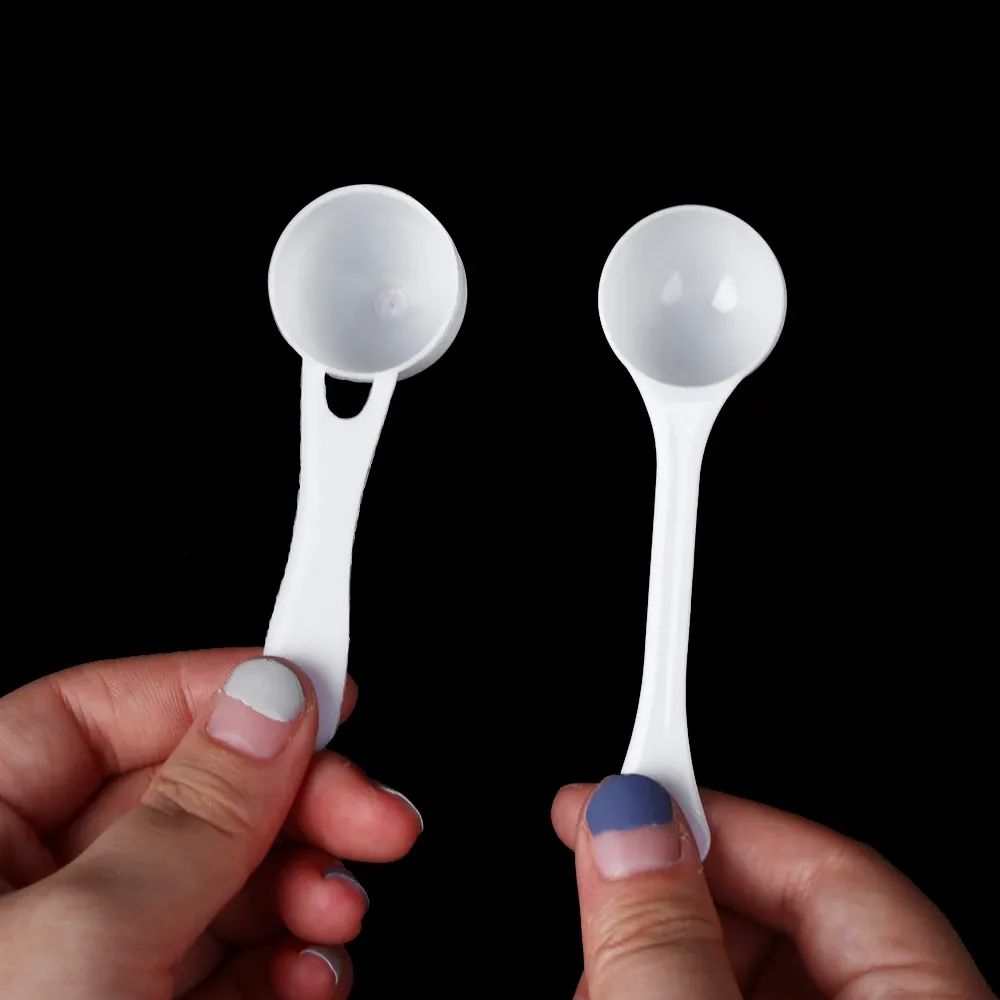 Cuillères doseuses en plastique pour enfants, 10 pièces, 1 g, 3 g, 5 g et 10 g, idéales pour lait en poudre et café 4