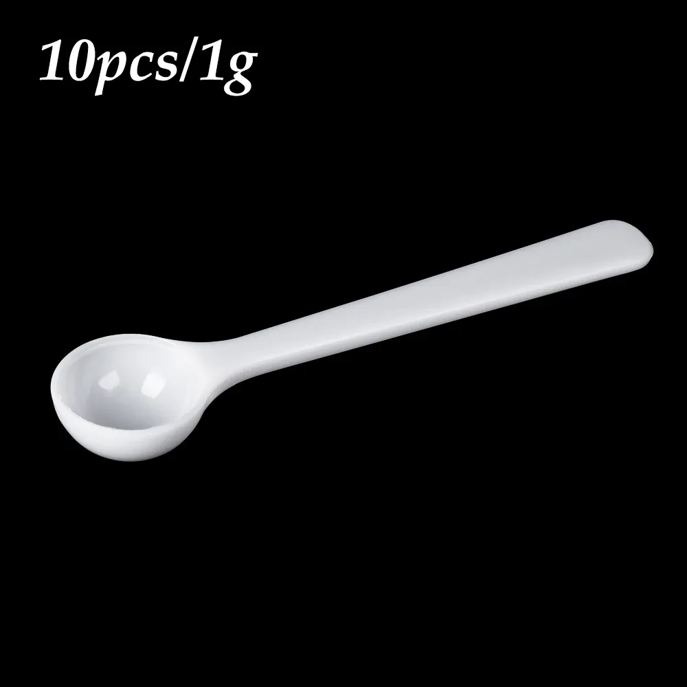 Cuillères doseuses en plastique pour enfants, 10 pièces, 1 g, 3 g, 5 g et 10 g, idéales pour lait en poudre et café 8