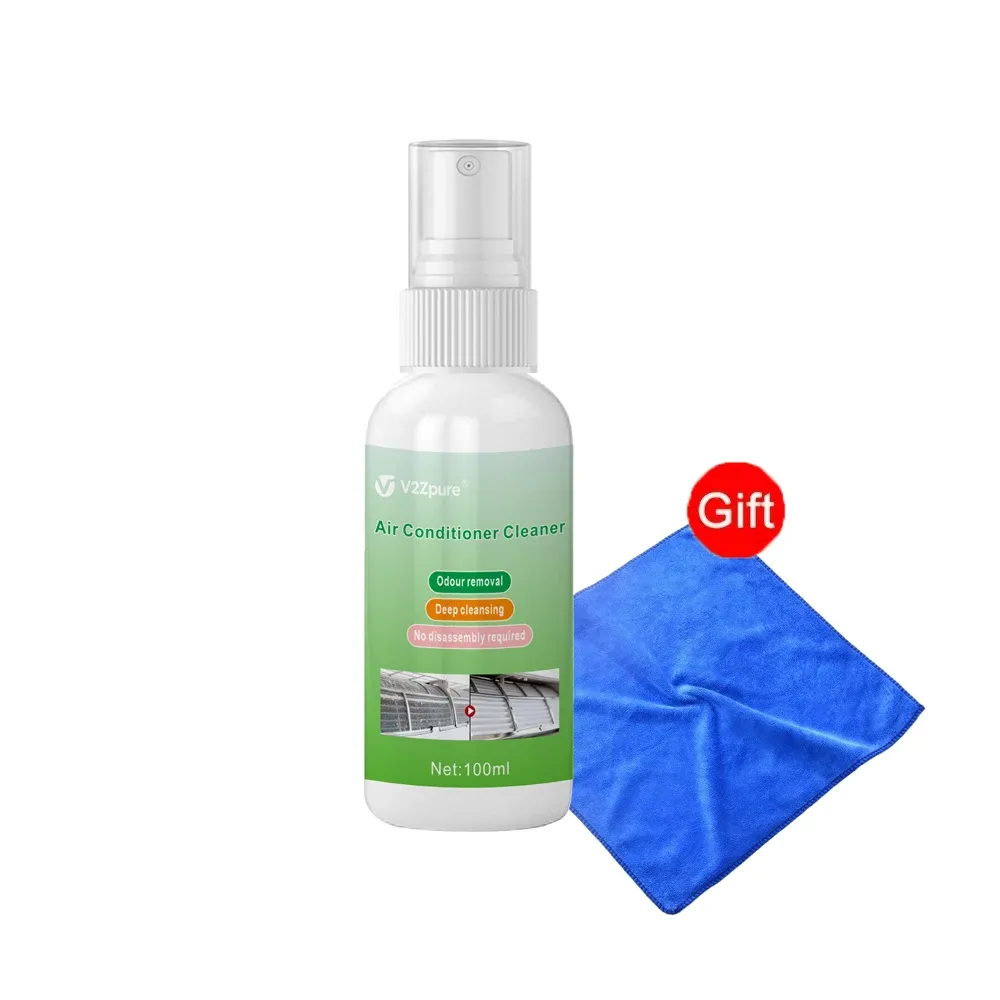 Nettoyant Désodorisant en Spray pour Climatiseur Extérieur Sans Démontage 8