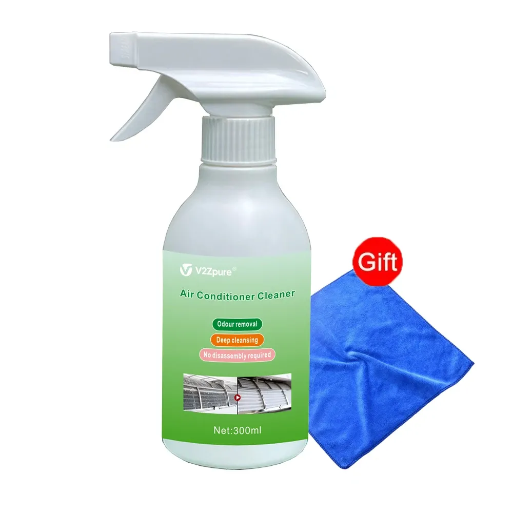 Nettoyant Désodorisant en Spray pour Climatiseur Extérieur Sans Démontage 9