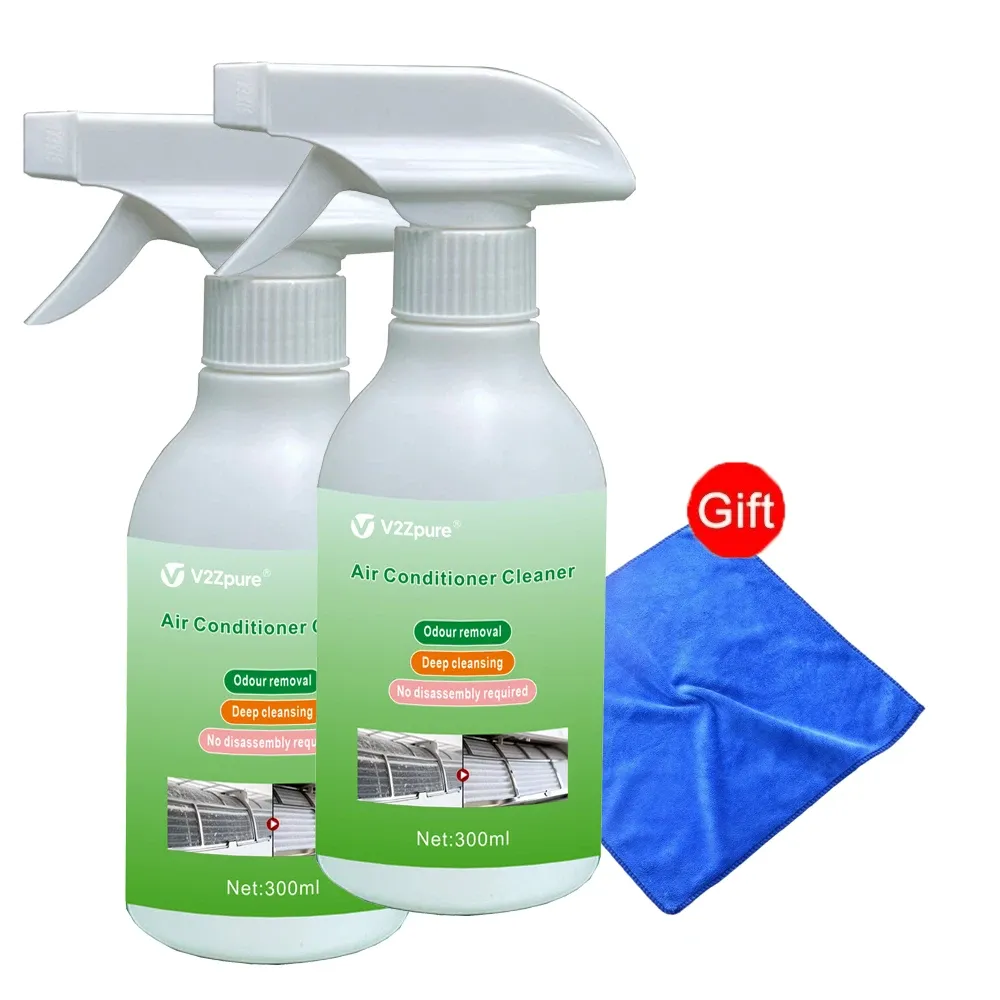 Nettoyant Désodorisant en Spray pour Climatiseur Extérieur Sans Démontage 7