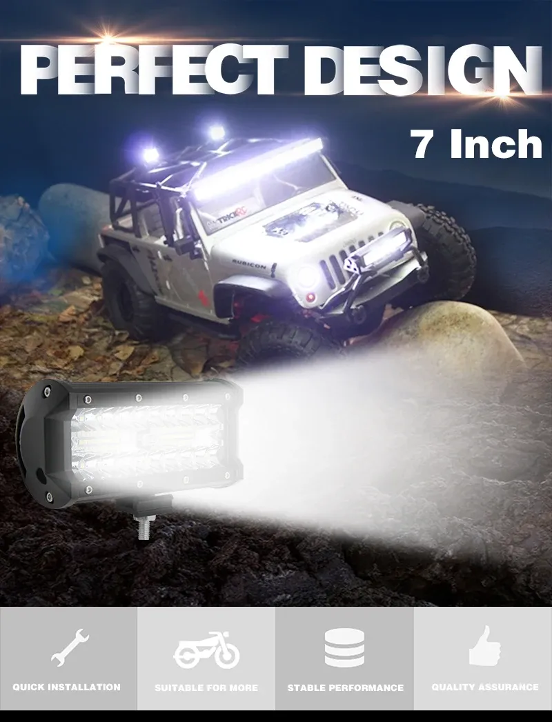 Barre lumineuse LED de travail CO LIGHT 4 vue d'ensemble