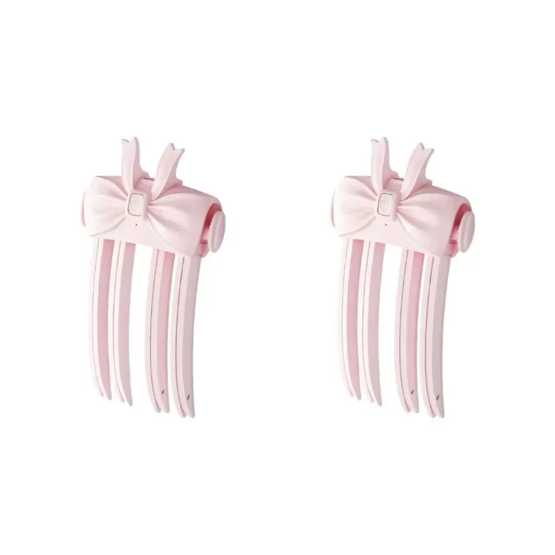 Peigne volumiseur chauffant sans fil, outil de coiffage portable pour cheveux fins et plats 9