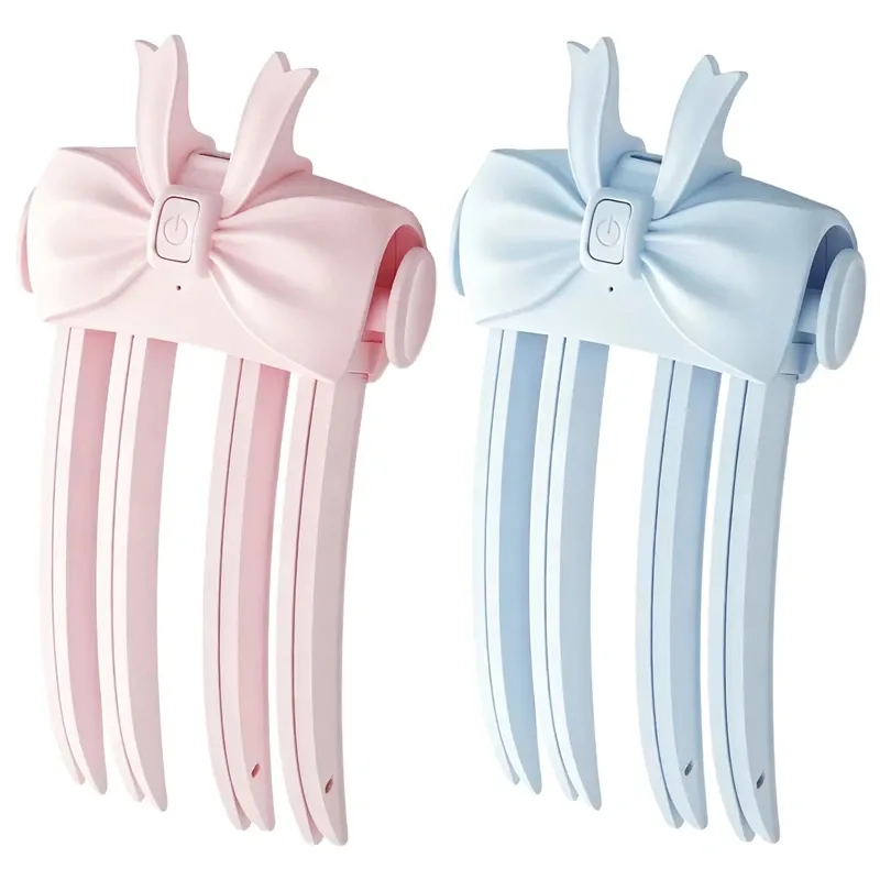Peigne volumiseur chauffant sans fil, outil de coiffage portable pour cheveux fins et plats 11