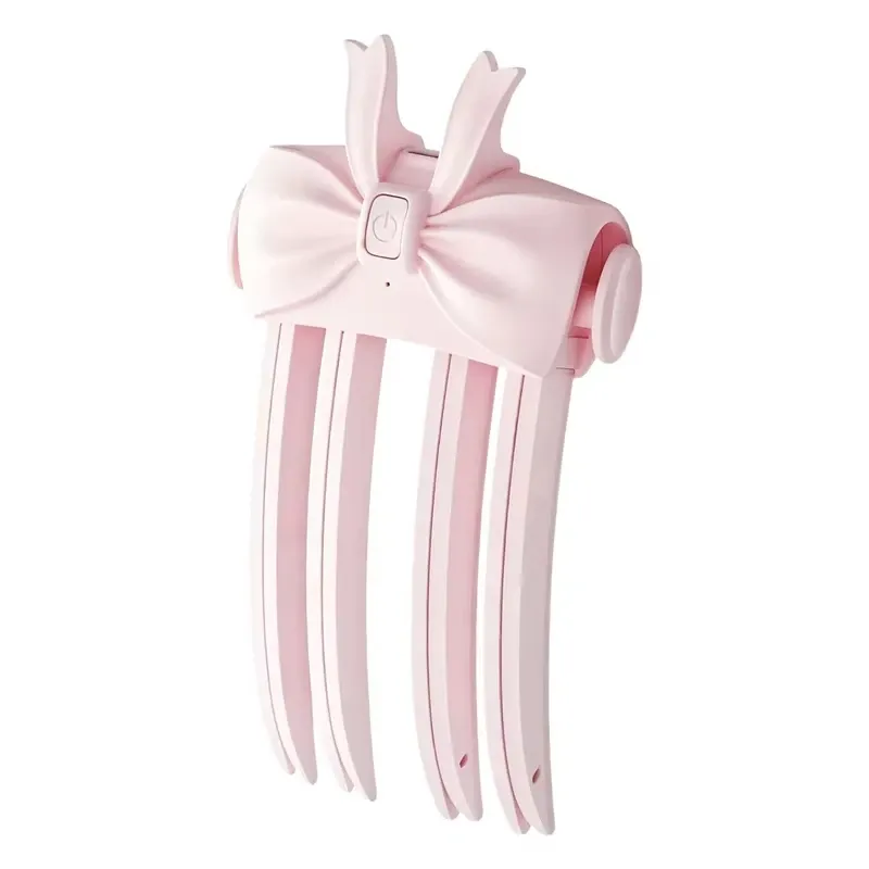 Peigne volumiseur chauffant sans fil, outil de coiffage portable pour cheveux fins et plats 8
