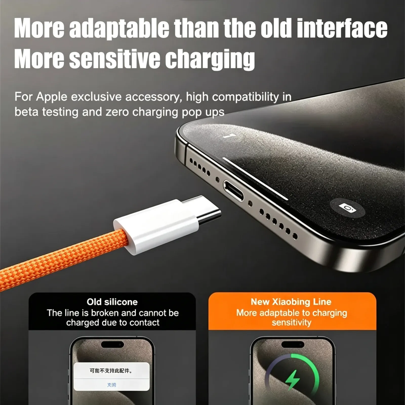 Câble de charge utilisé avec un smartphone