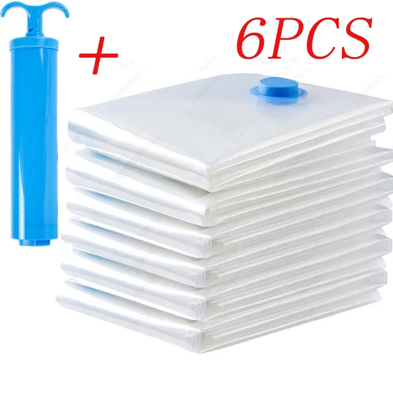 Sacs de rangement sous vide réutilisables pour voyage et vêtements 9