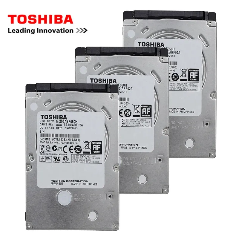 Disque dur interne HDD SATA 2 pour ordinateur portable, 320 Go, 2,5 pouces, 120 Go, 160 Go, 250 Go, 1 To, 2 To, 500 à 5400 tr/min, 7200 pouces