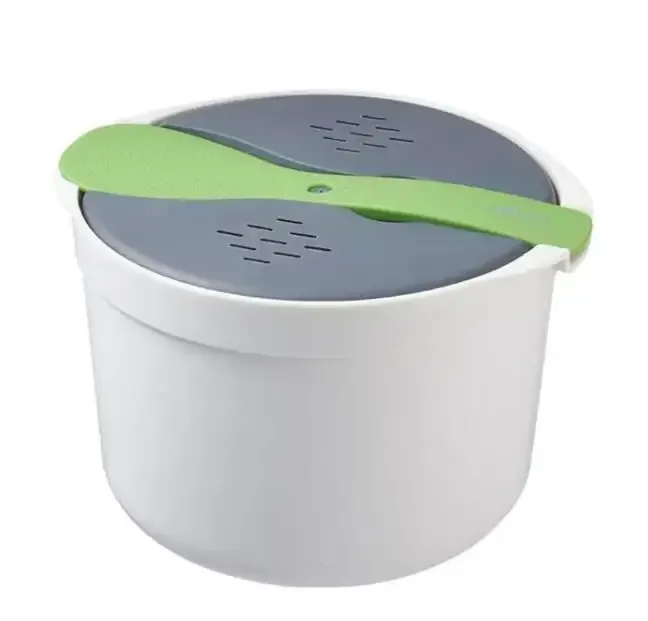 Four à micro-ondes portable multifonction avec cuiseur à riz, cuiseur vapeur et boîte bento 7