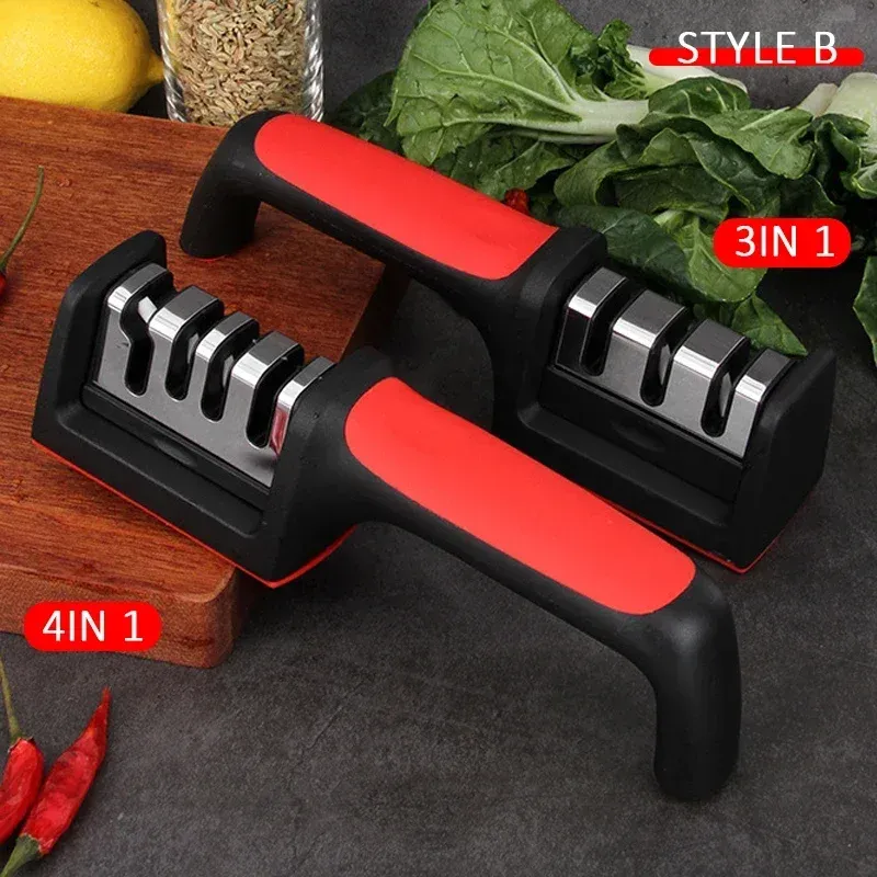 Aiguiseur de couteaux de cuisine à 3 segments