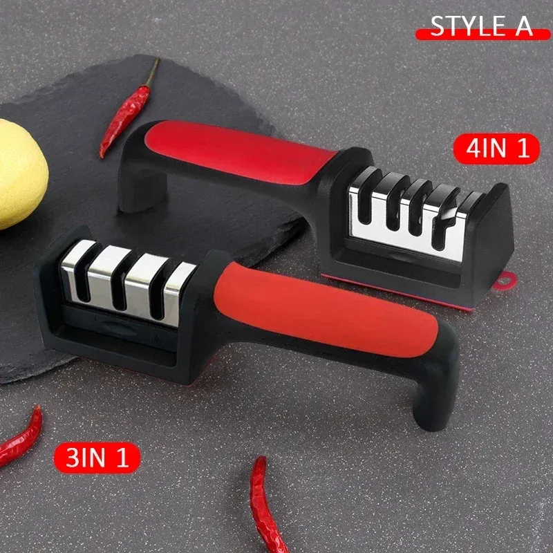 Aiguiseur de couteaux de cuisine à 3 segments