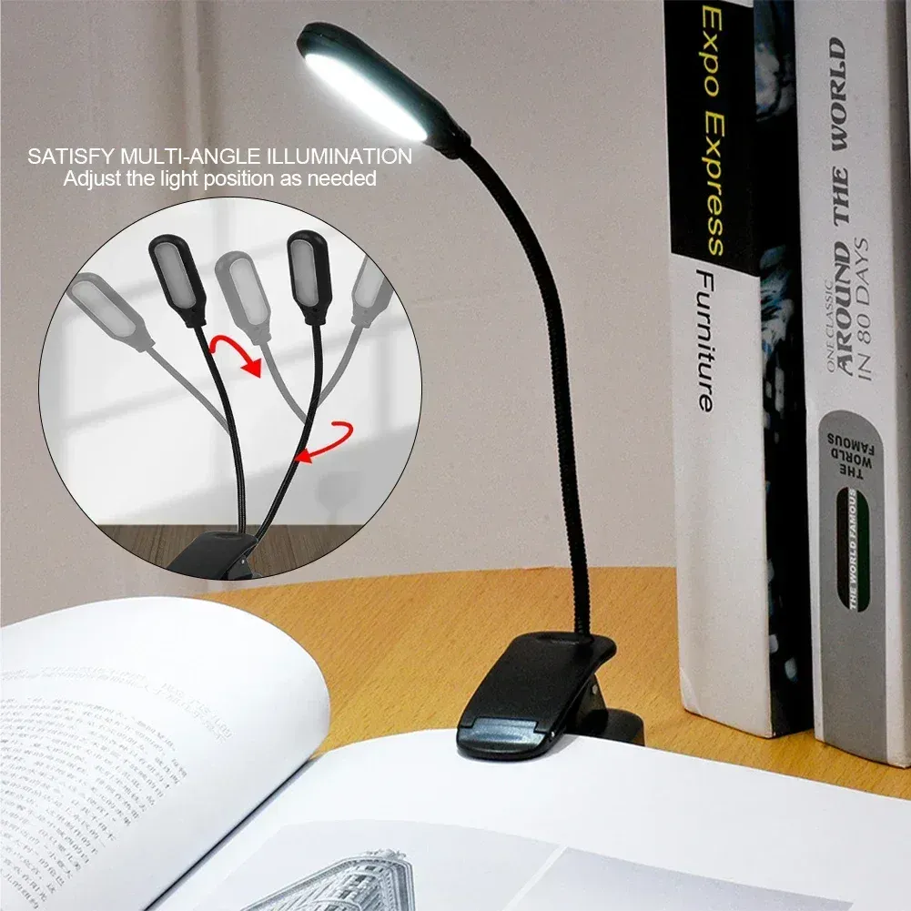Lampe de lecture LED en situation de lecture