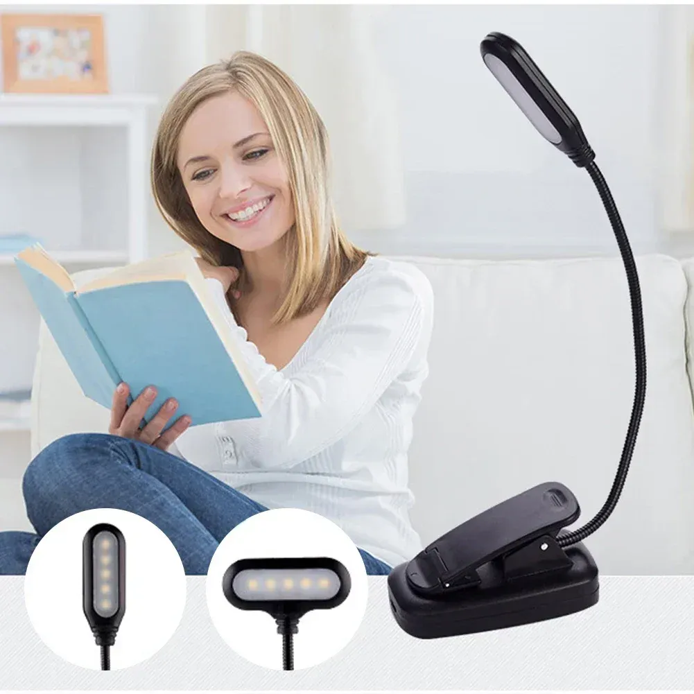 Lampe LED portable dans une ambiance nocturne