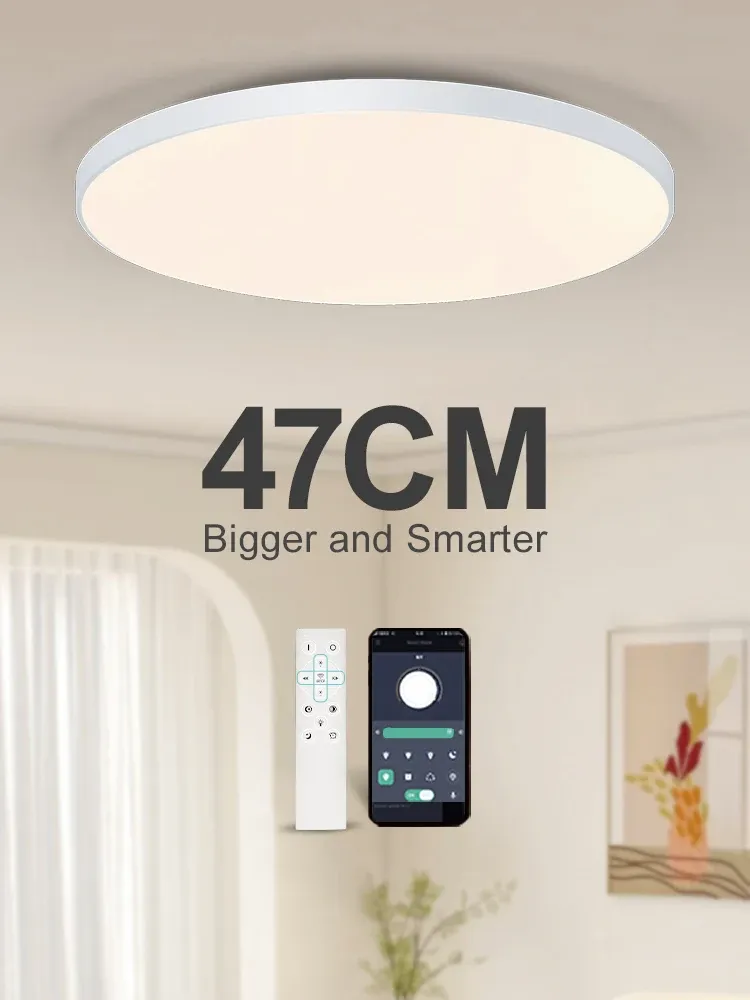 Plafonnier intelligent LED MARPOU au design moderne