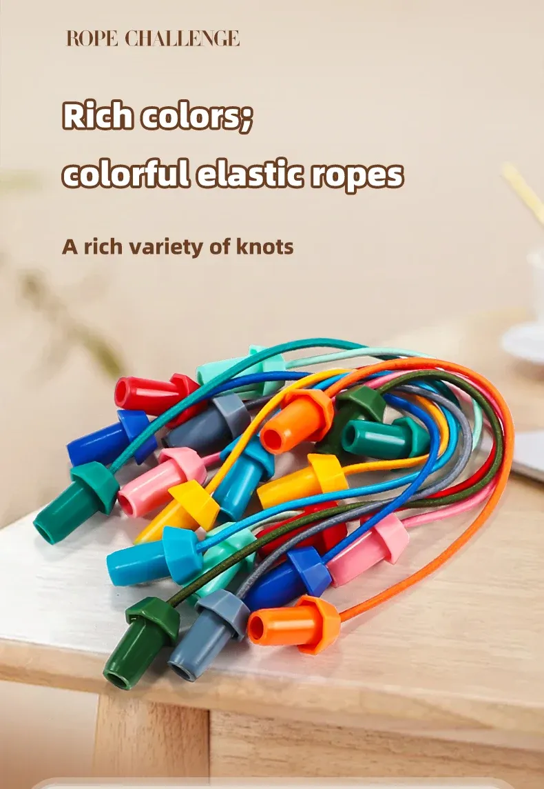 Puzzle de défi de cordes pour enfants, vue détaillée 12