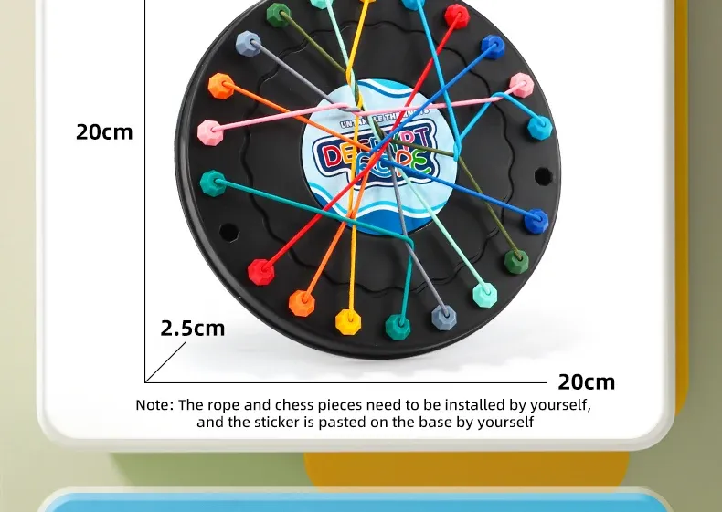 Puzzle de défi de cordes pour enfants, vue détaillée 16