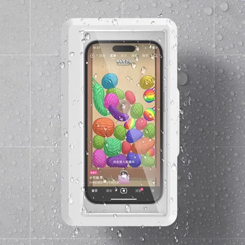 Support de téléphone rotatif utilisé en cuisine