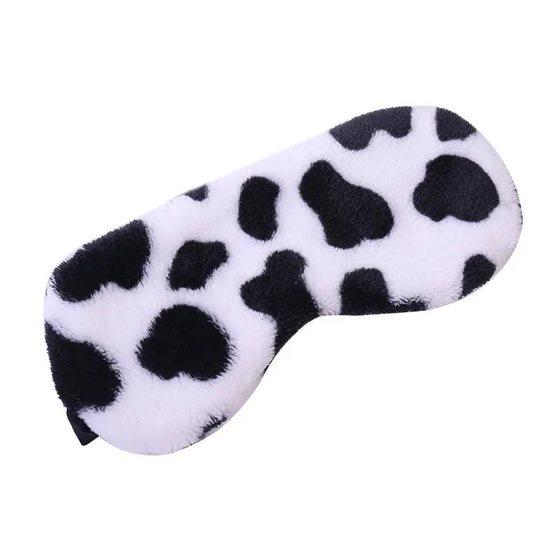 Masque de sommeil en peluche, style élégant