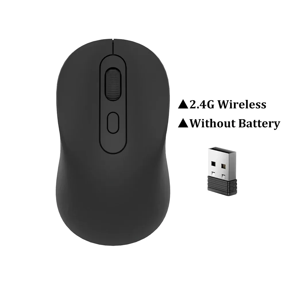 Souris sans fil Bluetooth 5.2 et 2,4 GHz rechargeable, double mode, silencieuse, 1600 DPI, pour PC portable et MacBook Pro 8