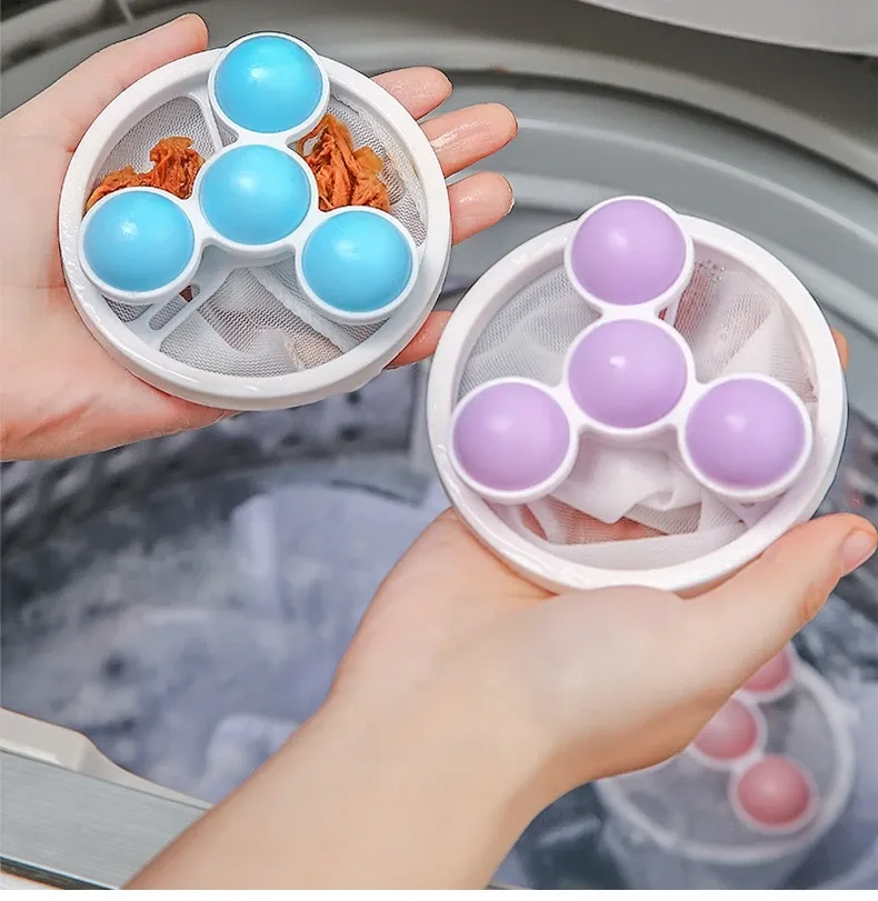 Filtre réutilisable de collecte de saleté pour lave-linge