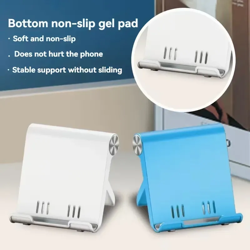 Support de téléphone réglable, pliable et portable, support de bureau universel pour iPhone, Samsung 6