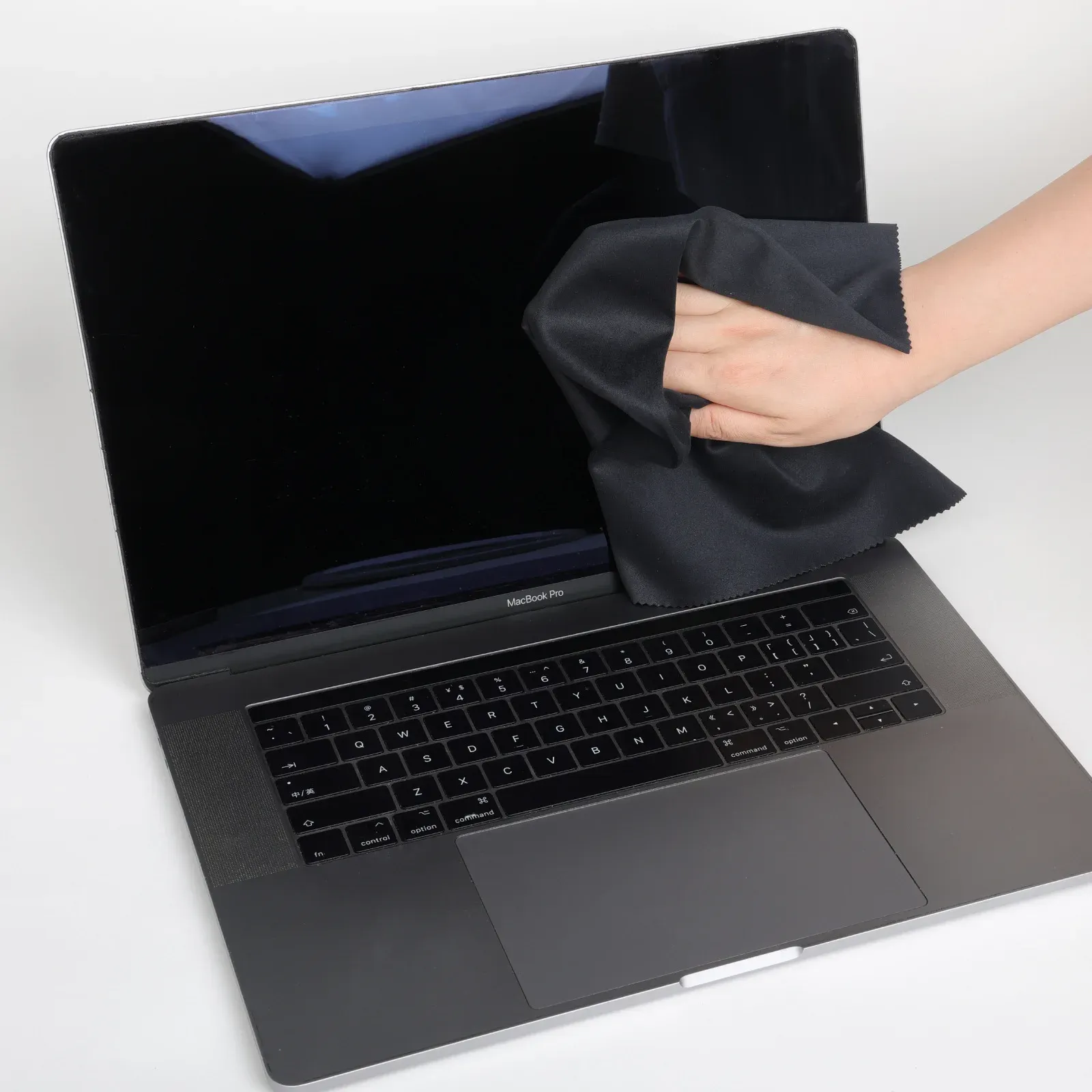 Chiffon de nettoyage en microfibre InnoVue Opto CF-01 noir et gris pour objectif d'appareil photo, lunettes et écran de smartphone 6