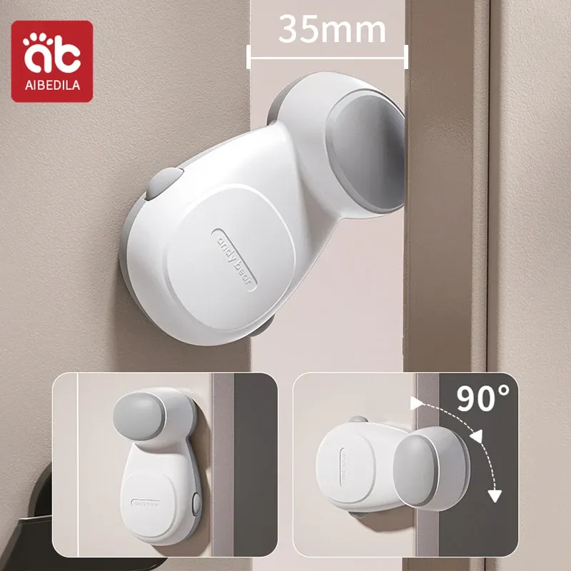Butoir de porte de sécurité anti-pincement pour bébé - Image 1
