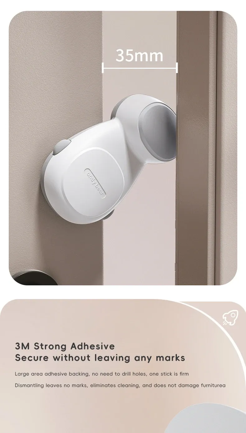 Butoir de porte de sécurité en contexte familial