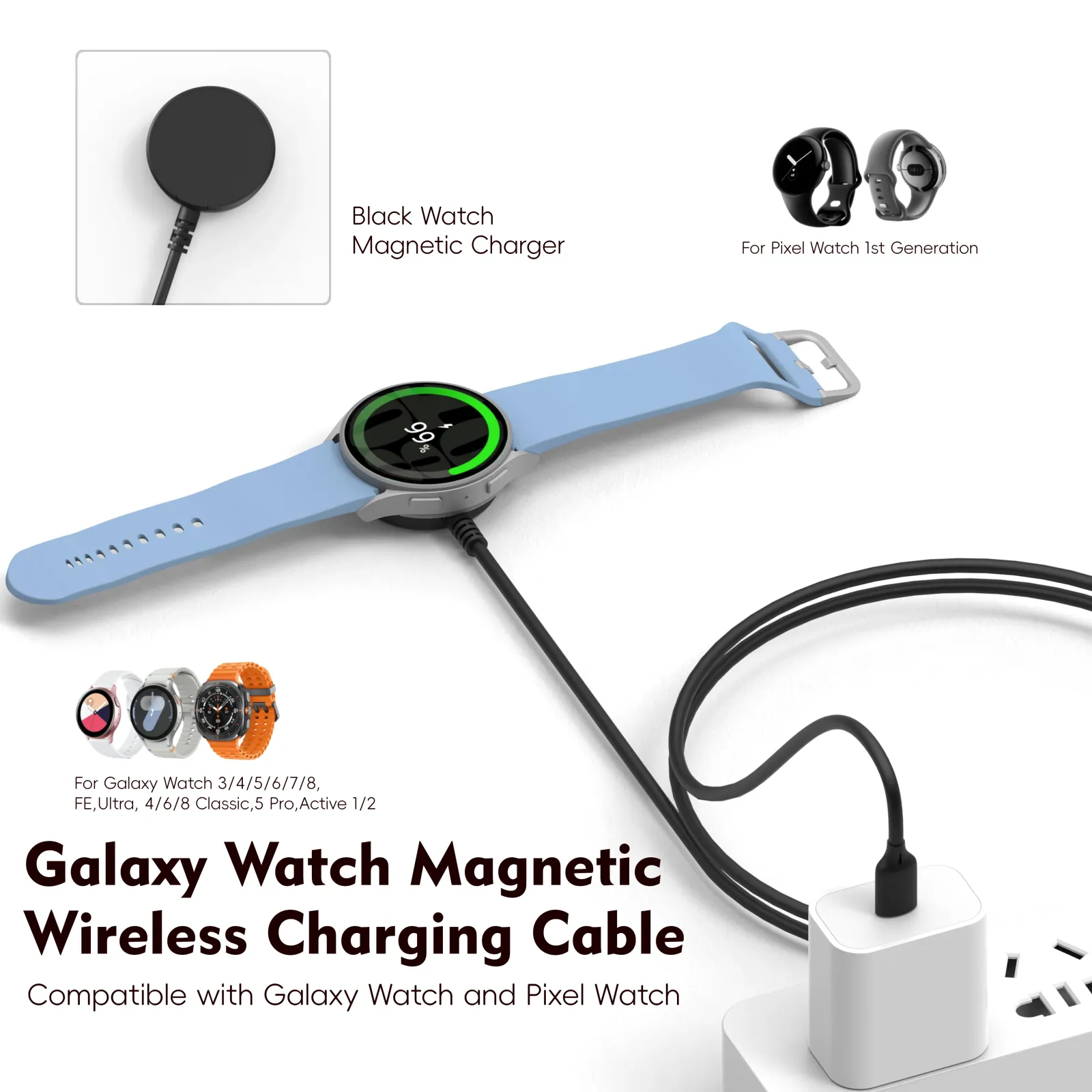Chargeur sans fil Whiress pour Galaxy Watch