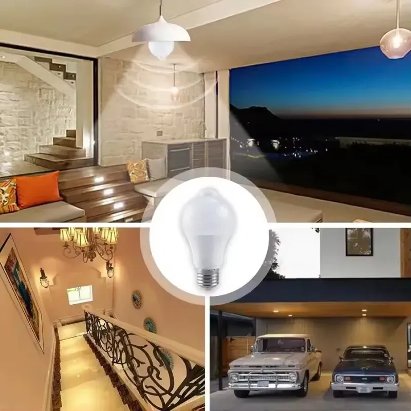 Ampoule LED intelligente en gros plan