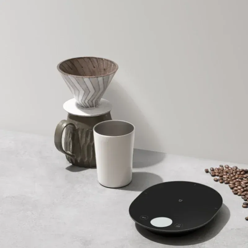 Balance de cuisine électronique Mijia portable, haute précision 0,1 g, capacité maximale 3 kg 6