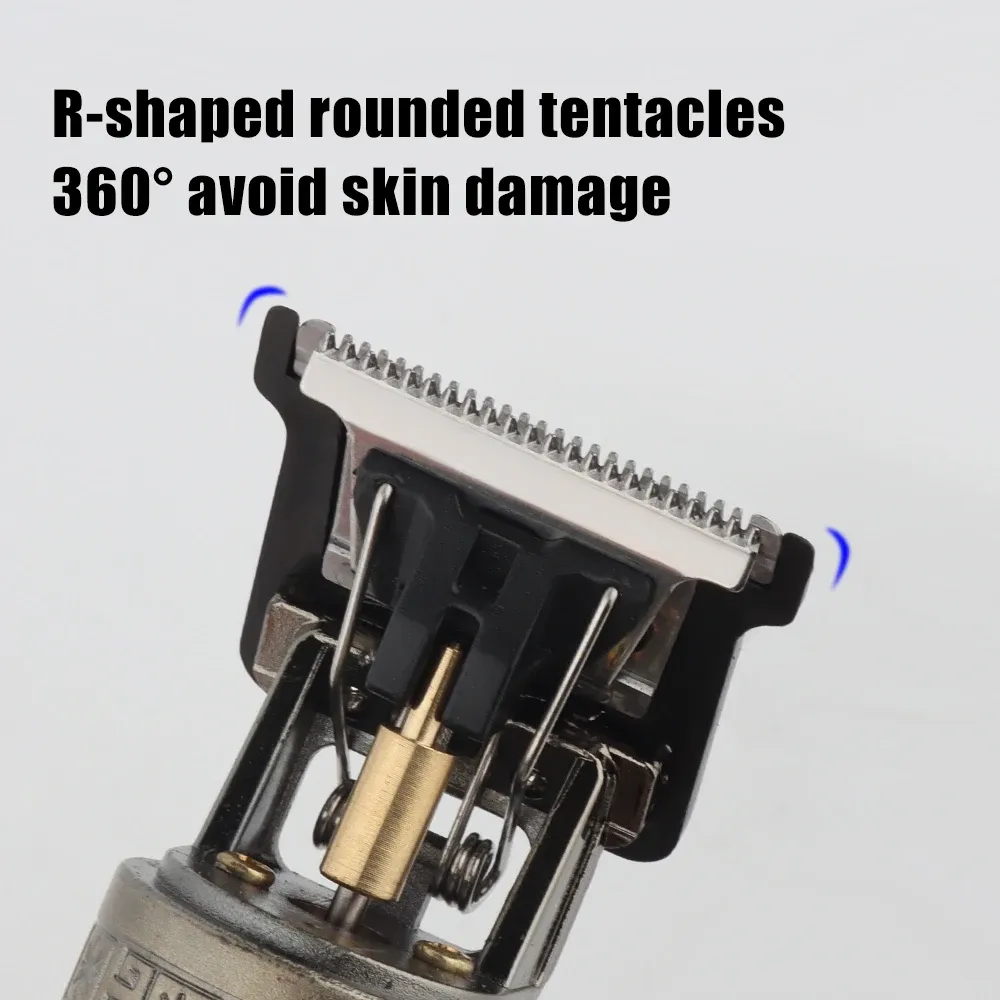 Tondeuse à cheveux électrique T9 rechargeable USB pour homme 2