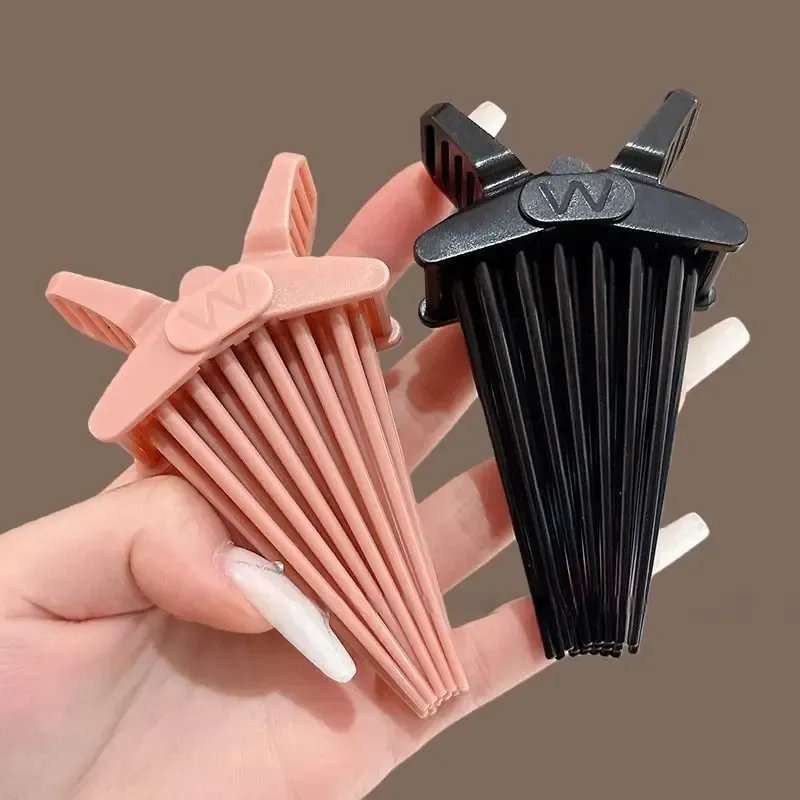 Pince volumisante sans chaleur à 18 griffes pour racines, sans plis, pour frange et coiffure volumineuse 11