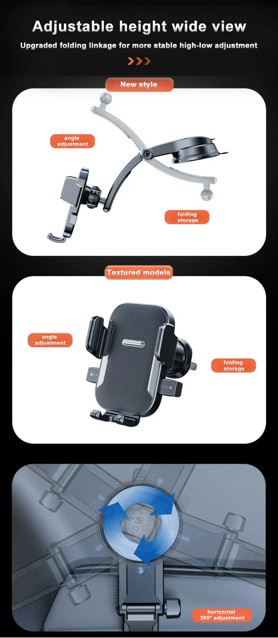 Support de téléphone, présentation