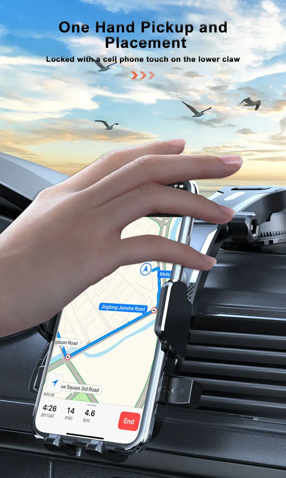 Support de téléphone, ergonomie