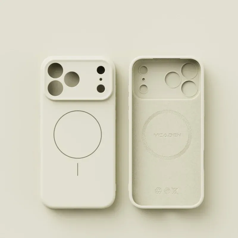 Coque en silicone liquide à finition mate compatible MagSafe pour iPhone 18, 17, Air, 16E, 16, 15 Pro Max, 14, 13, 12 16