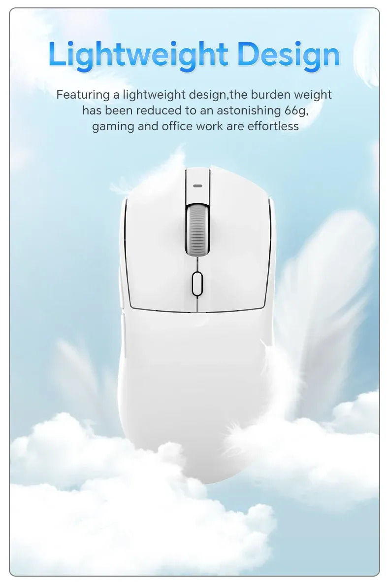 Souris AJAZZ AJ139 sous plusieurs angles