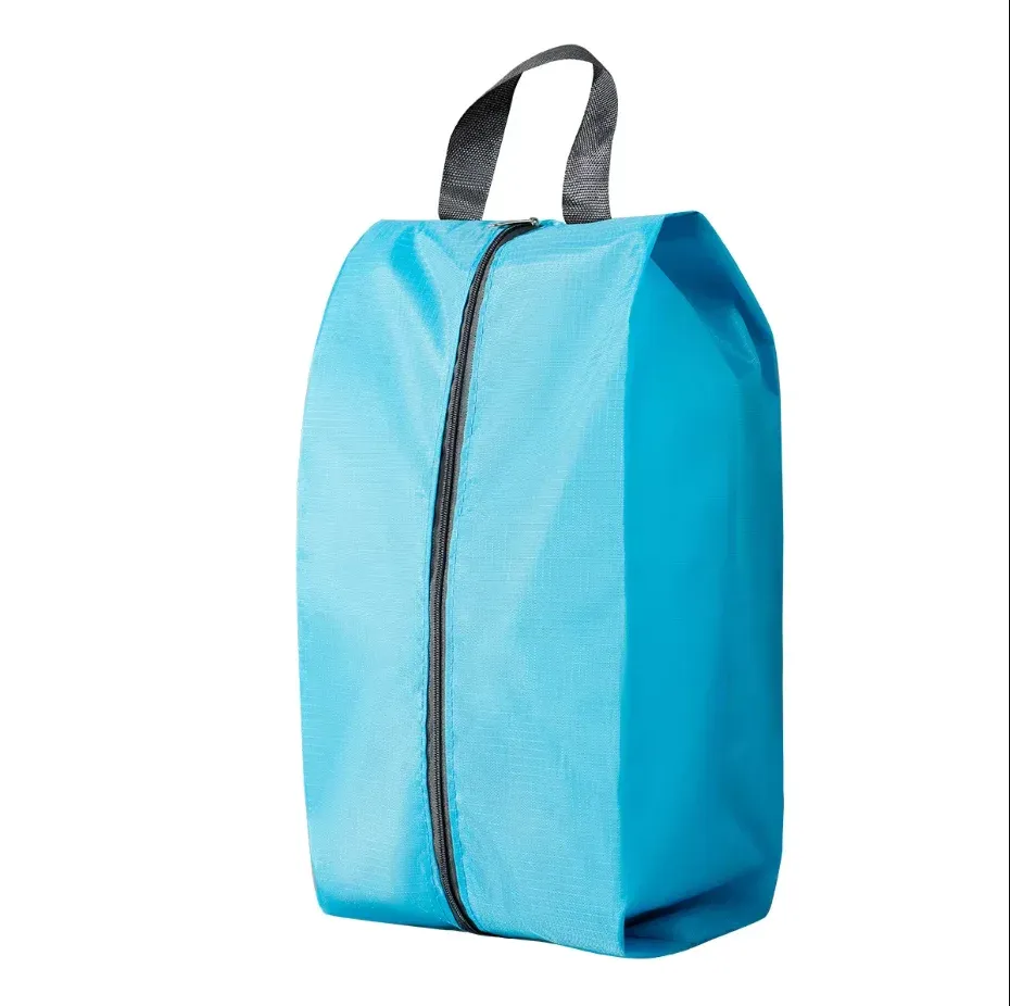 Sac de rangement pour chaussures anti-poussière, sac de voyage portable en nylon avec pochette robuste à fermeture éclair, organisateur de chaussures de poche étanche 13