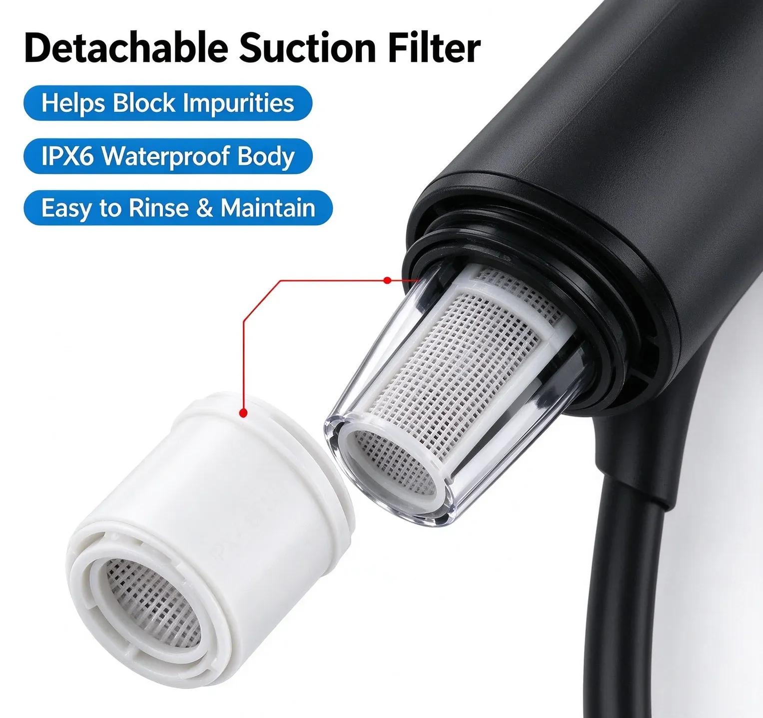 Pulvérisateur de bidet électrique portable HTMCK, irrigateur d'hygiène intime à main pour la maternité, les personnes âgées, les bébés et les soins post-partum 3