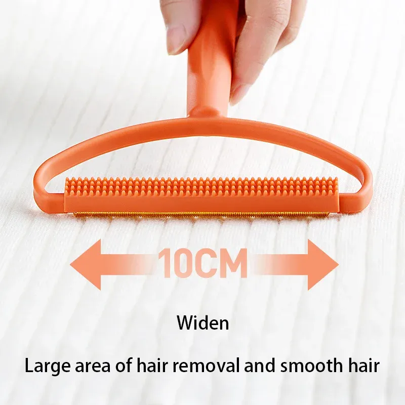 Rasoir portable anti-peluches pour tissus, tapis, manteaux, pulls et vêtements, avec brosse de nettoyage 5