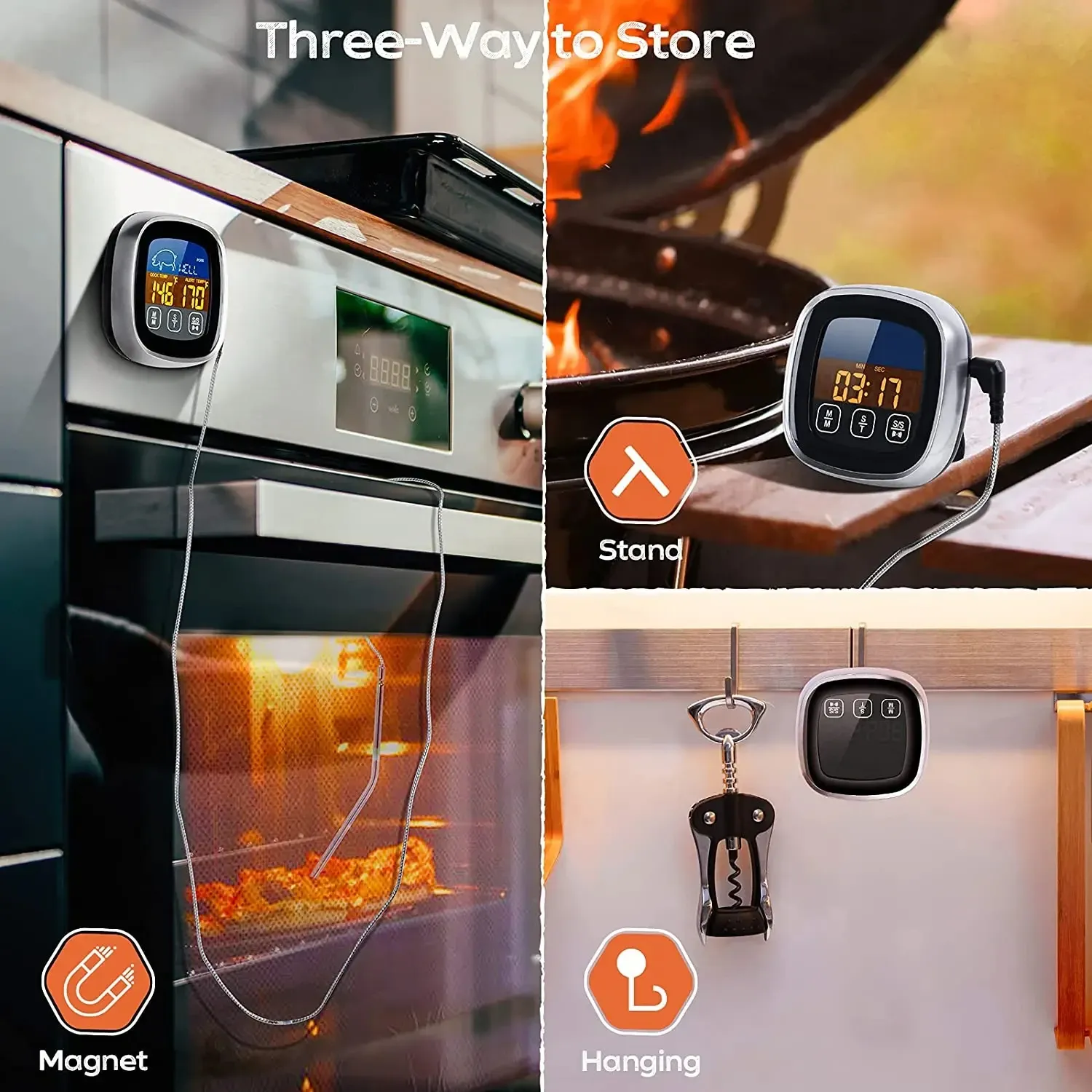 Thermomètre HOMEFISH, utilisation au quotidien