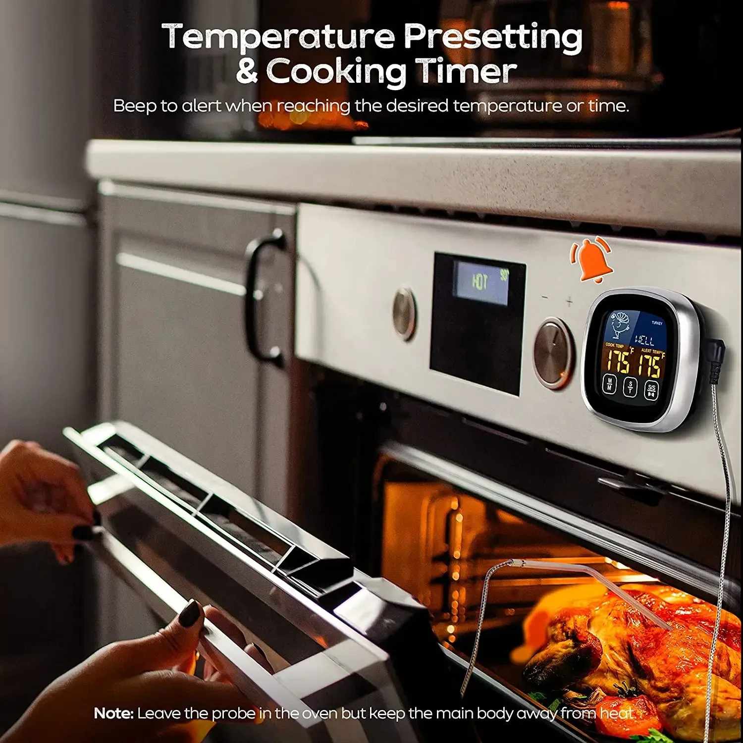 Thermomètre HOMEFISH, finitions soignées